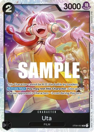Uta (ST08-002) - Starter Deck 8: Monkey.D.Luffy Foil-1