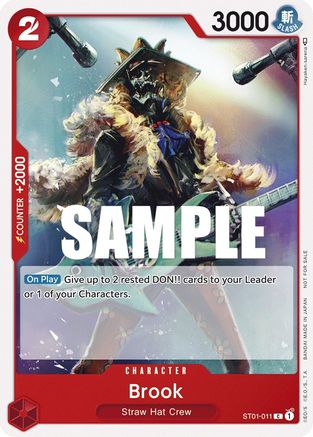 Brook (Tournament Pack Vol. 4) (ST01-011) - One Piece Promotion Cards-1