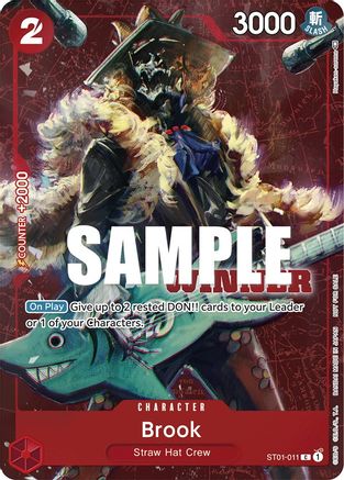 Brook (Winner Pack Vol. 4) (ST01-011) - One Piece Promotion Cards Foil-1