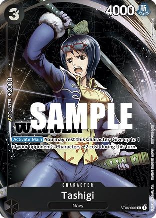 Tashigi (Winner Pack Vol. 4) (ST06-006) - One Piece Promotion Cards Foil-1