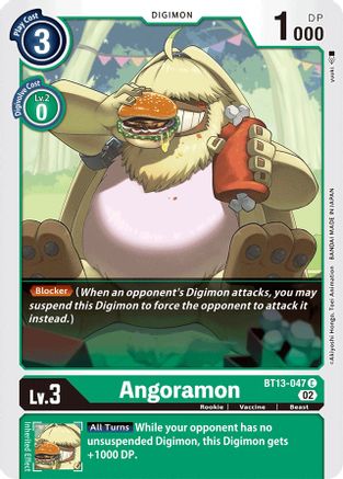 Angoramon (BT13-047) - Versus Royal Knights-1