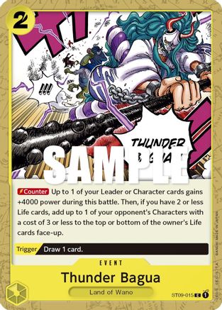 Thunder Bagua (ST09-015) - Starter Deck 9: Yamato-1