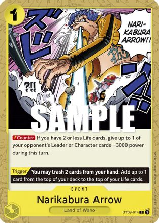 Narikabura Arrow (ST09-014) - Starter Deck 9: Yamato-1