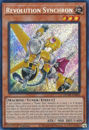 Revolution Synchron (DUNE-EN002) - Duelist Nexus 1st Edition-1