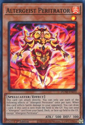 Altergeist Peritrator (DUNE-EN010) - Duelist Nexus 1st Edition-1