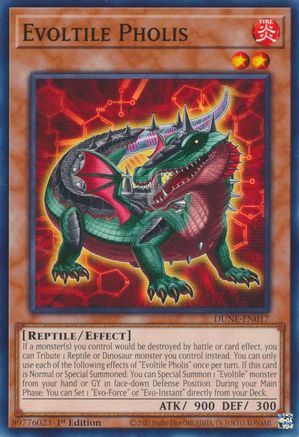 Evoltile Pholis (DUNE-EN017) - Duelist Nexus 1st Edition-1