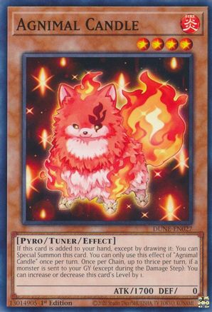 Agnimal Candle (DUNE-EN027) - Duelist Nexus 1st Edition-1