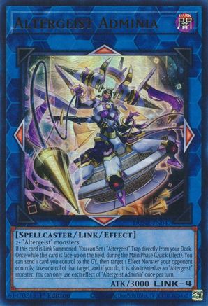 Altergeist Adminia (DUNE-EN047) - Duelist Nexus 1st Edition-1