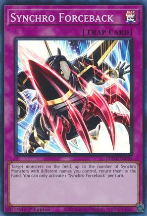 Synchro Forceback (DUNE-EN085) - Duelist Nexus 1st Edition-1