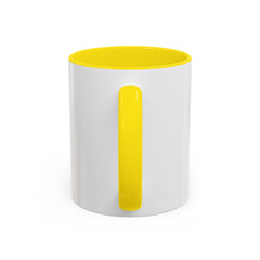 If I'm Quiet Smiling Back Away Slowly Mug | Accent Coffee Mug, Black Handle-30