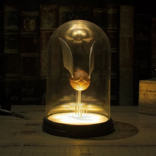 Harry Potter Golden Snitch Bell Jar Light
