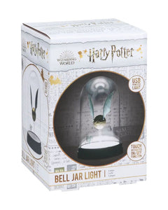 Lámpara de campana de cristal de la Snitch Dorada de Harry Potter-1