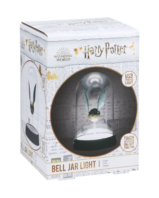 Harry Potter Golden Snitch Bell Jar Light (UPC: 5055964712563)