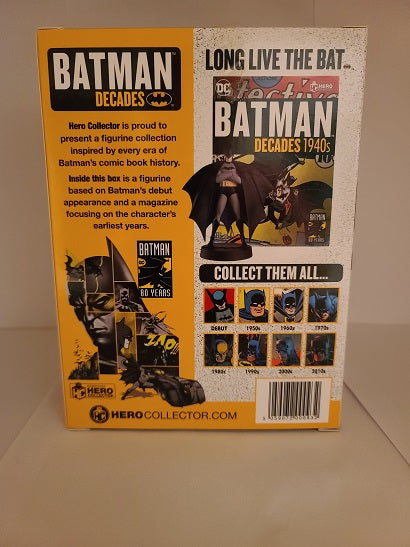Batman Decades Figurine Collection #1 – 1940s Debut Batman (UPC: 5059072000932)-4
