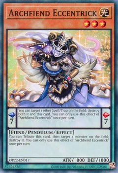 Archfiend Eccentrick (OP22-EN017) - OTS Tournament Pack 22 Unlimited-1
