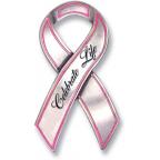 Celebrate Life Ribbon Visor Clip-1