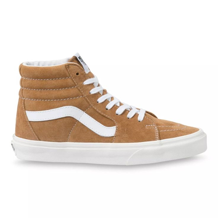 Vans 'Sk8-Hi' Shoes - Golden Brown/True White-1