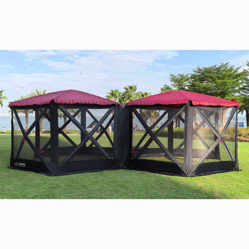 Bear Den Gazebo Connecting Gusset - Black-4