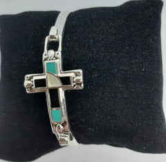 Inlay Cross Bangle - Style 2-1