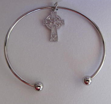 Celtic Cross Bangle-1