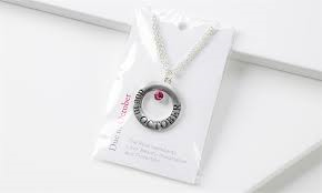 Due Date Necklace for August-1