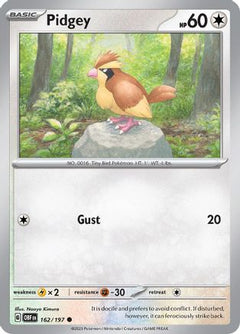 Pidgey 162 - SV03 Obsidian Flames-1