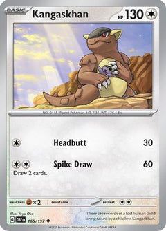 Kangaskhan 165 - SV03 Obsidian Flames Reverse Holofoil-1