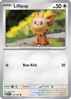 Lillipup 170 - SV03 Obsidian Flames Reverse Holofoil-1
