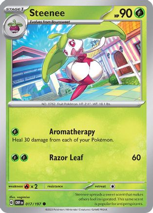 Steenee 17 - SV03 Obsidian Flames-1