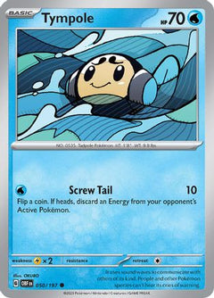 Tympole 50 - SV03 Obsidian Flames Reverse Holofoil-1