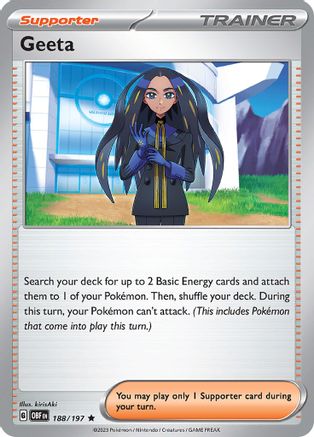 Geeta 188 - SV03 Obsidian Flames Reverse Holofoil-1