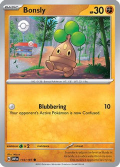 Bonsly 110 - SV03 Obsidian Flames-1