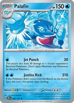 Palafin 62 - SV03 Obsidian Flames Reverse Holofoil-1