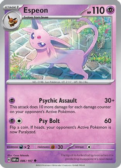 Espeon 86 - SV03 Obsidian Flames-1