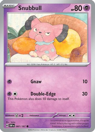 Snubbull 87 - SV03 Obsidian Flames-1