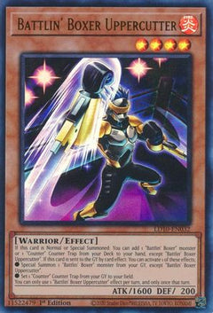 Battlin' Boxer Uppercutter (LD10-EN032) - Legendary Duelists: Soulburning Volcano 1st Edition-1