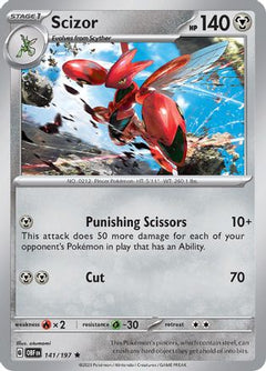 Scizor 141 - SV03 Obsidian Flames-1