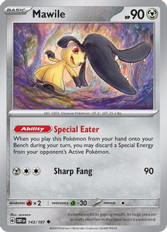 Mawile - 143/197 143 - SV03 Obsidian Flames-1