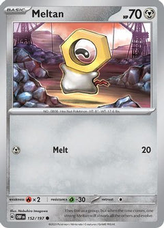 Meltan 152 - SV03 Obsidian Flames-1