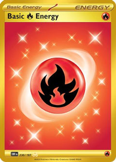 Basic Fire Energy - 230/197 230 - SV03 Obsidian Flames Holofoil-1