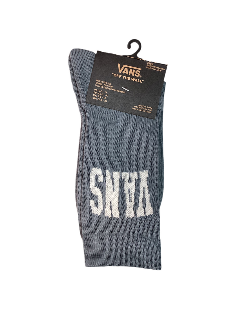 Vans 'College Crew' Socks - Vintage Grey-1