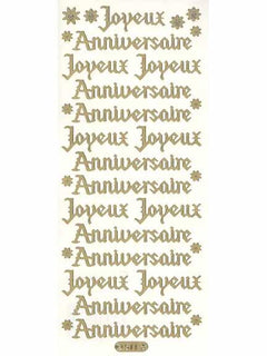 Deco Stickers - Joyeux Anniversaire-1
