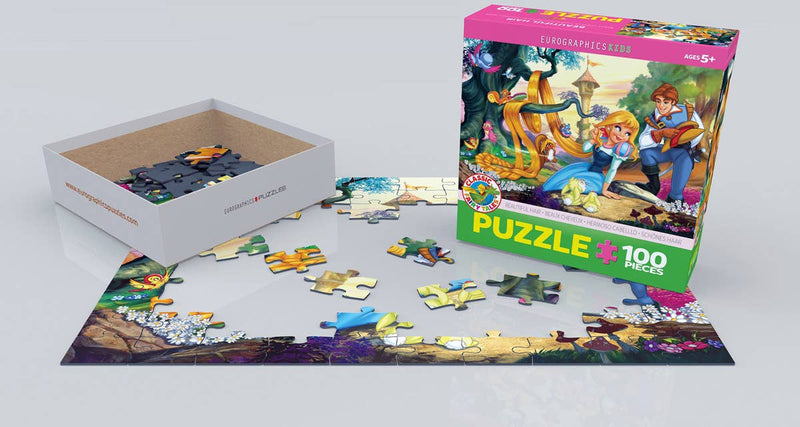 Eurographics Beautiful Hair (Rapunzel) 100-Piece Puzzle - Ages 5+-3
