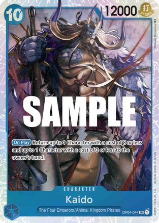 Kaido (OP04-044) - Kingdoms of Intrigue Foil-1