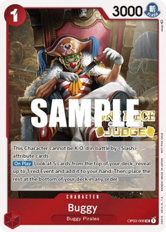 Buggy (Judge Pack Vol. 2) (OP03-008) - One Piece Promotion Cards Foil-1