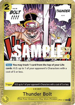 Thunder Bolt (Judge Pack Vol. 2) (OP03-121) - One Piece Promotion Cards Foil-1