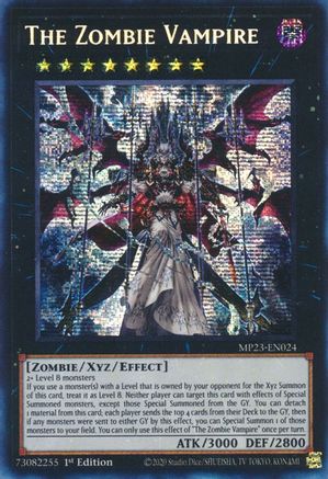 The Zombie Vampire (MP23-EN024) - 25th Anniversary Tin: Dueling Heroes Mega Pack 1st Edition-1