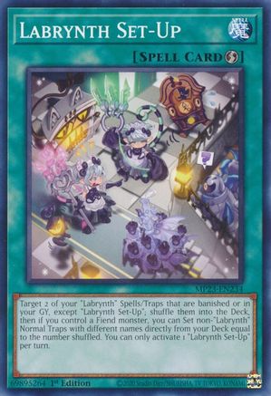 Labrynth Set-Up (MP23-EN234) - 25th Anniversary Tin: Dueling Heroes Mega Pack 1st Edition-1