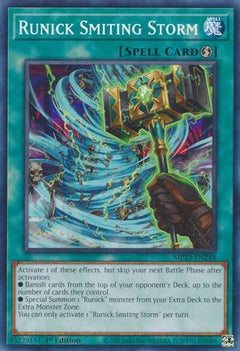 Runick Smiting Storm (MP23-EN248) - 25th Anniversary Tin: Dueling Heroes Mega Pack 1st Edition-1