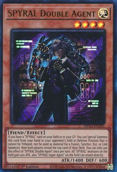 SPYRAL Double Agent (MP23-EN283) - 25th Anniversary Tin: Dueling Heroes Mega Pack 1st Edition-1